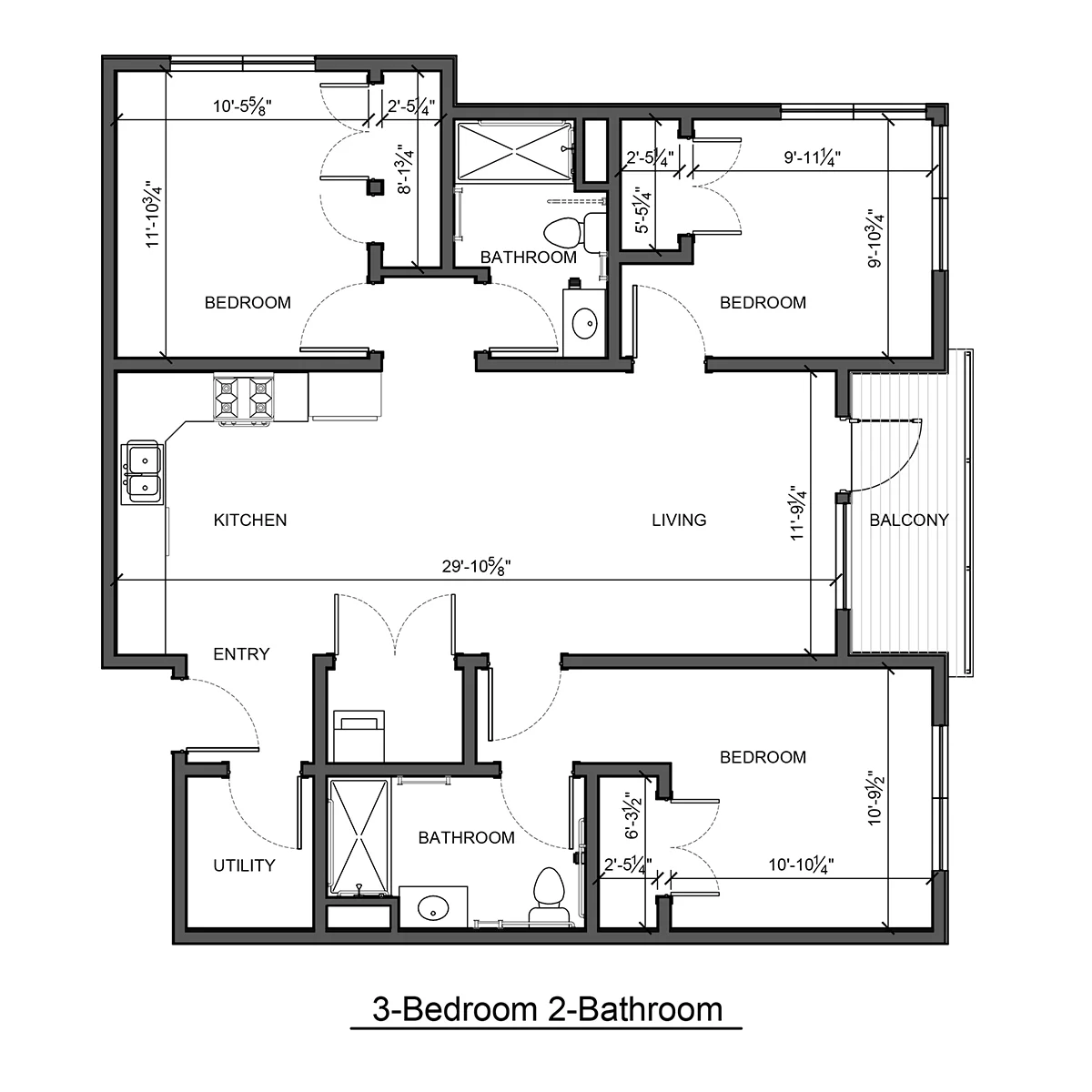3 Bedroom House Plans At Builderhouseplans Com 3 Bedroom House Plans At Builderhouseplans Com